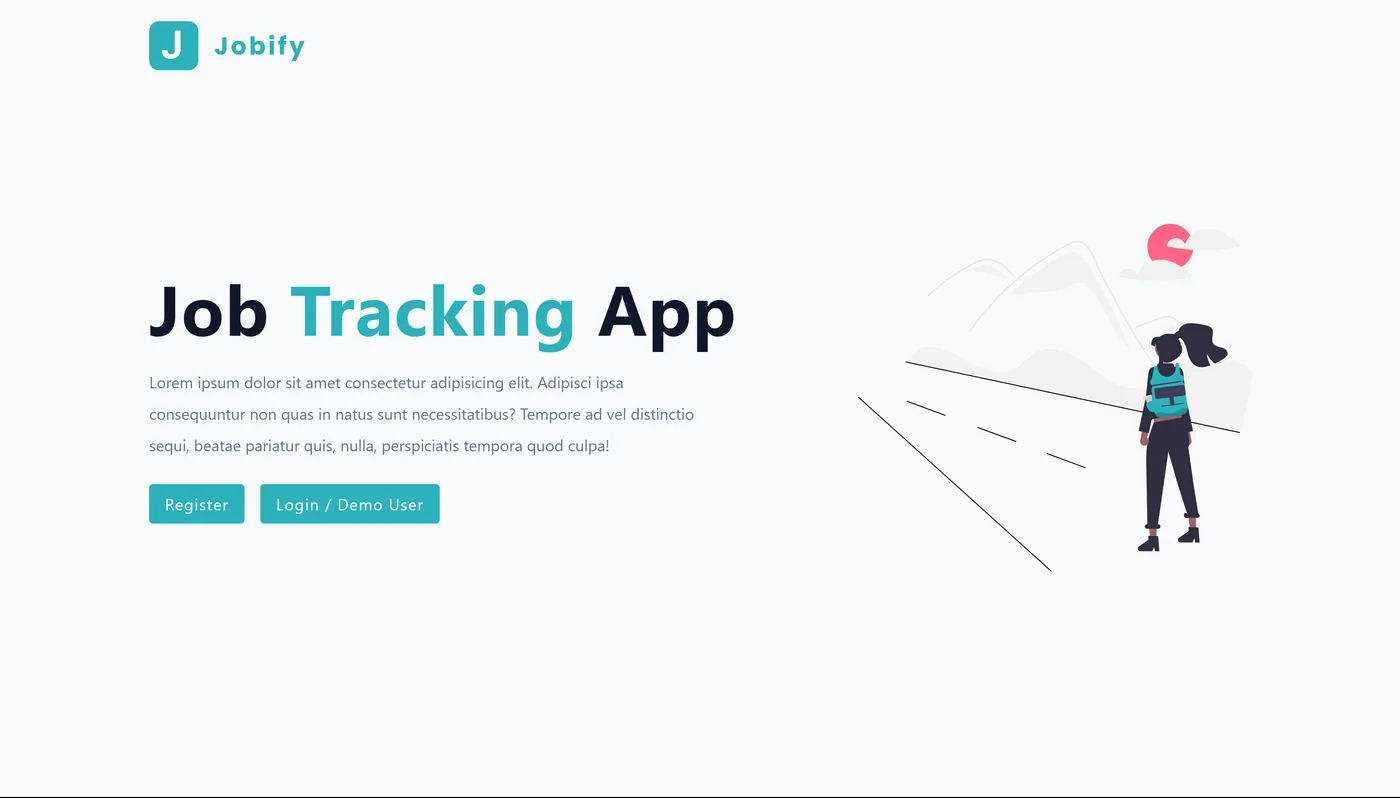 Jobify job management dashboard screenshot
